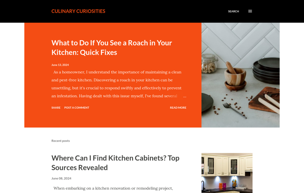 Culinary Curiosities